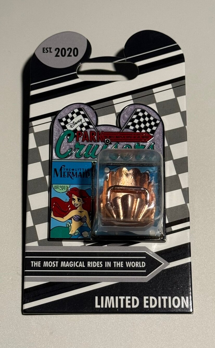 2020 Disney Parks Cruisers The Little Mermaid Pin.
